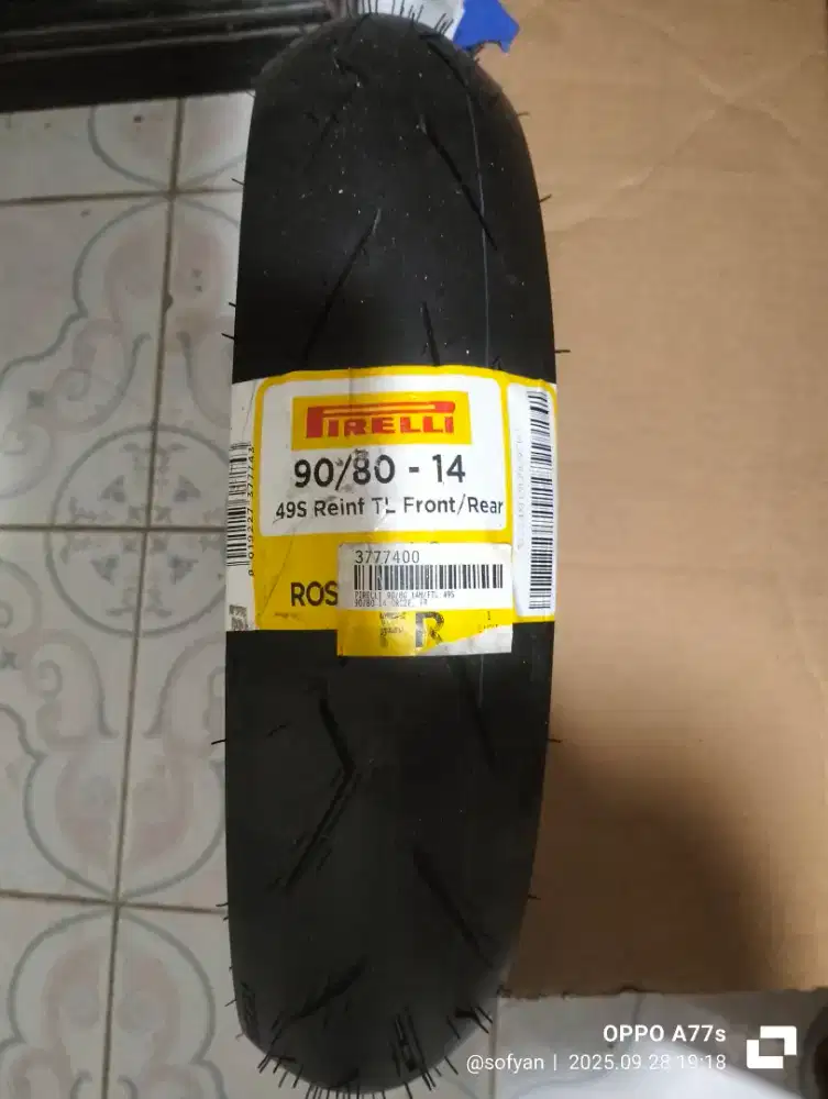 BAN FIRELLI DIABLO CORSA II