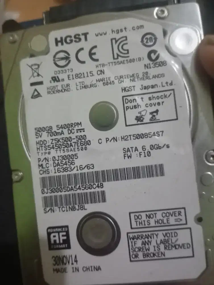 hdd 512gb wajib baca deskripsi