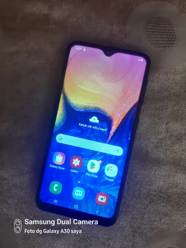 Samsung A10s ram 2/32 2nd masih mulus