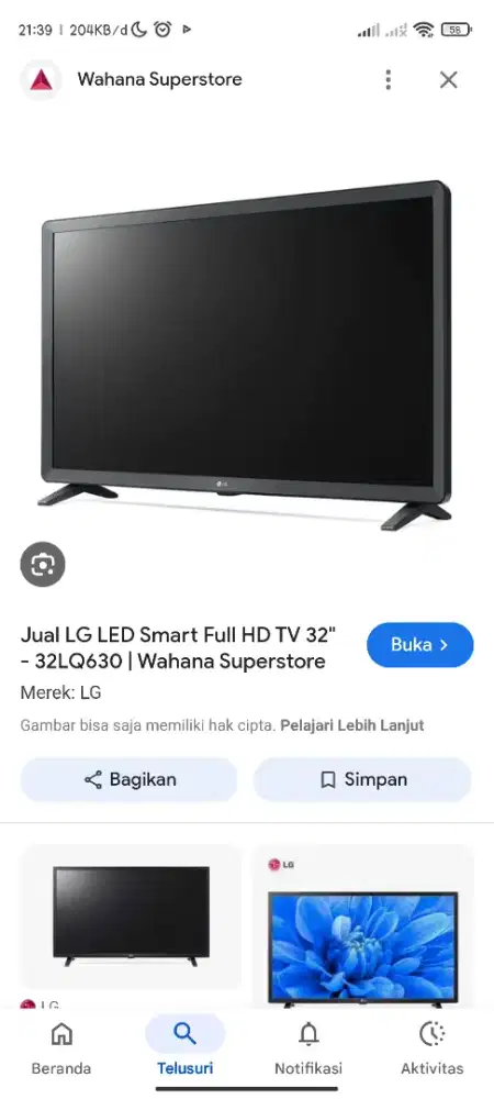 TV LED 32 MERK LG
