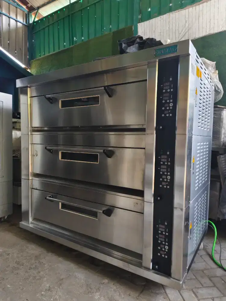 Oven sinmag 3 deck 12 tray