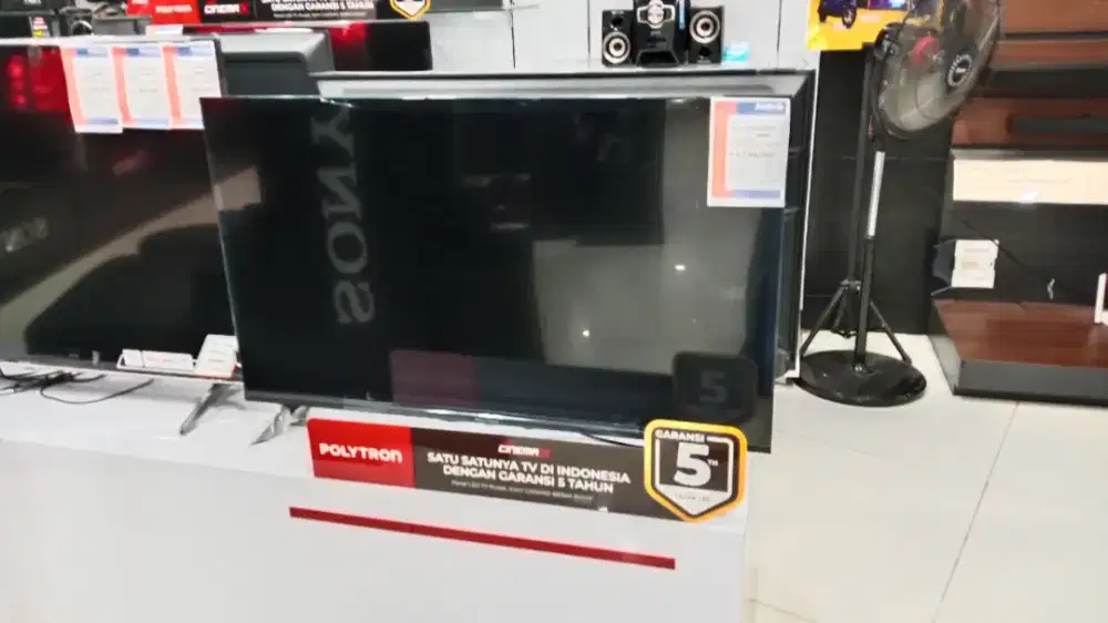 POLYTRON LED TV PLD-43RG9509 CICILAN RINGAN