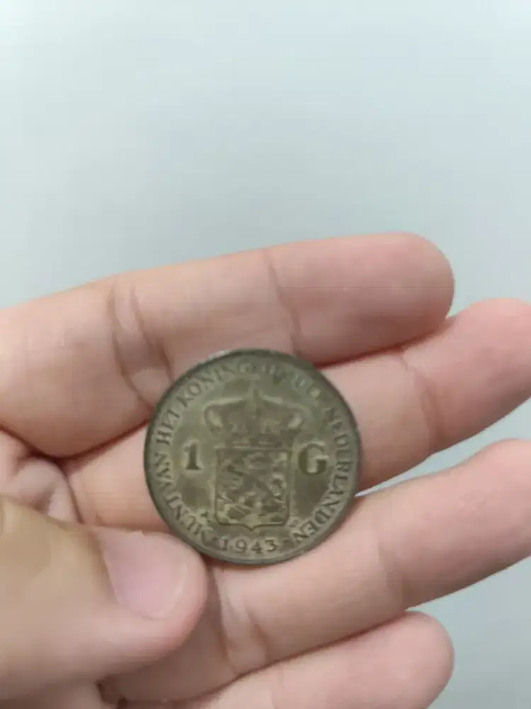 Uang kuno koin Belanda