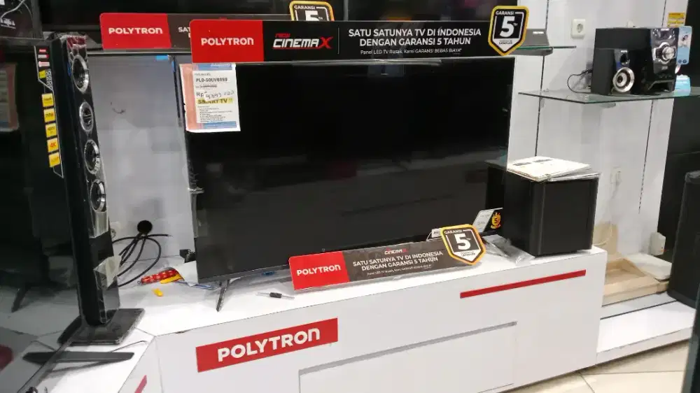 POLYTRON LEDTV PLD-50UV8959 CICILAN RINGAN