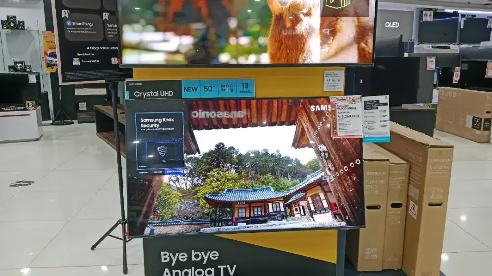 SAMSUNG LED TV UA50DU8000 50Inch CICILAN RINGAN