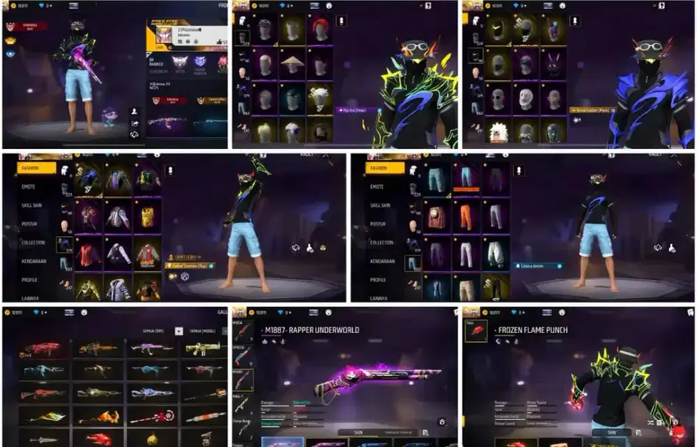 Jual akun ff aman 100%