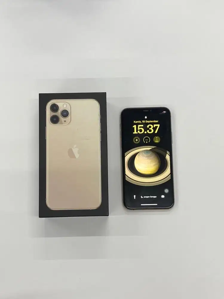 Imei Terdaftar Bea cukai Iphone 11 Pro 64gb 64 gb Gold Inter beacukai