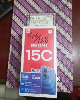 Xiaomi redmi 15c 6/128 baru resmi