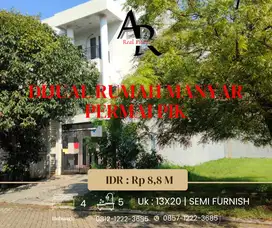 Dijual rumah manyar permai pik posisi hoek