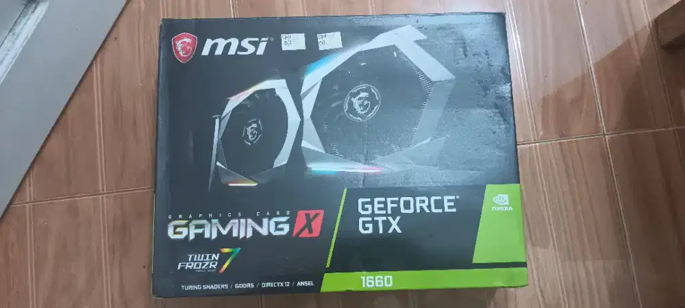 MSI Geforce GTX 1660 Gaming X 6GB