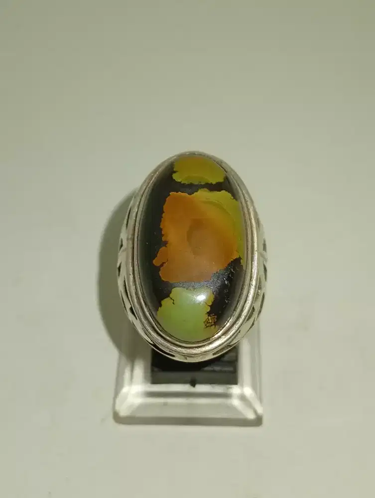 Pirus hubei ring perak