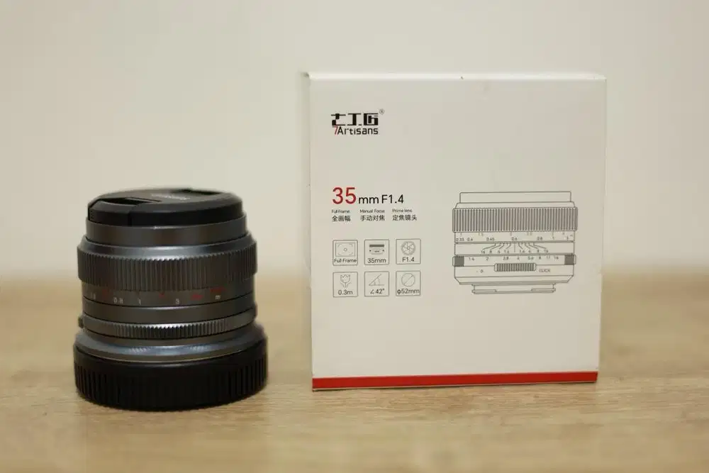 Lensa 7Artisan 35mm F1.4 Mark III Canon RF