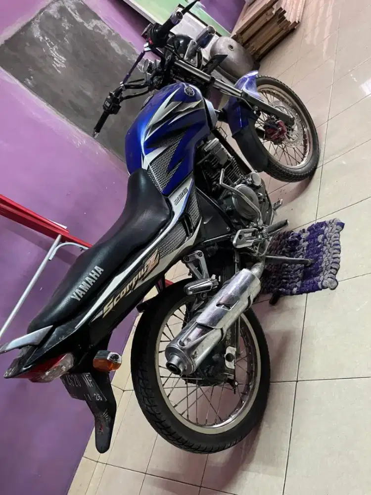 (Bisa Nego) Scorpio 225cc 2006, Biru List Cobra