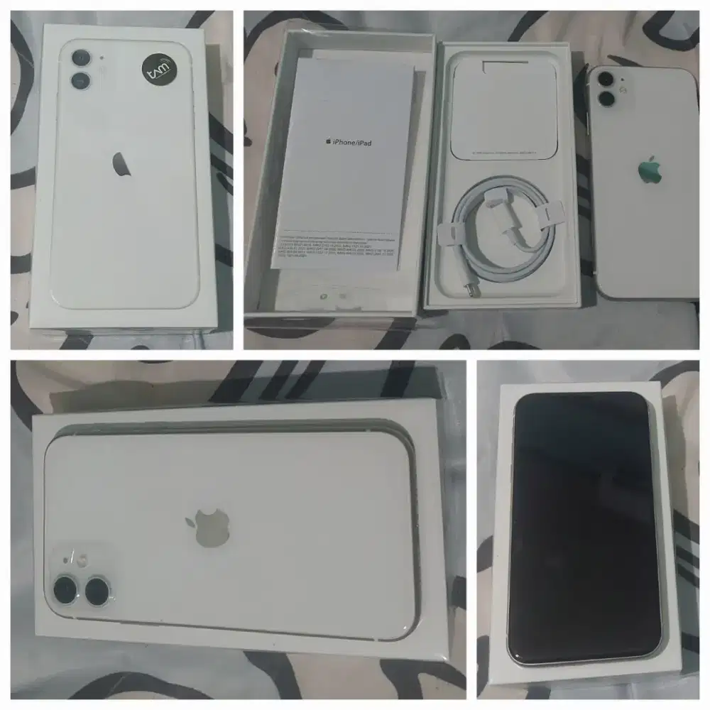 iphone 11 , white 64GB