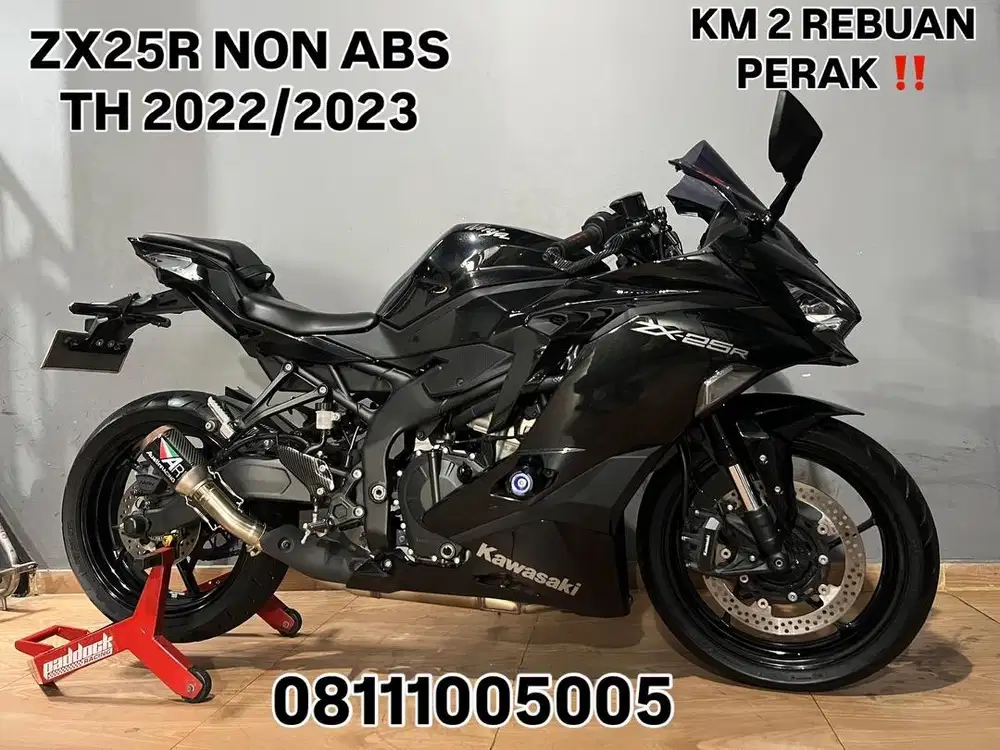 KM 2000 PERAK KAYA BARU ‼️ KAWASAKI ZX25R NON ABS TH 2022/2023