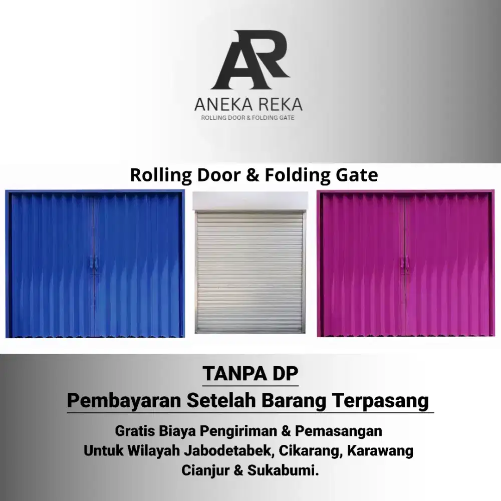 Rolling Door Pintu Rolling Door Folding Gate Pintu Besi Sliding