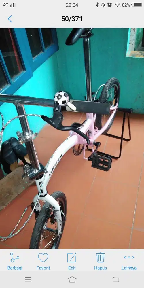 Sepeda lipat merk united stylo