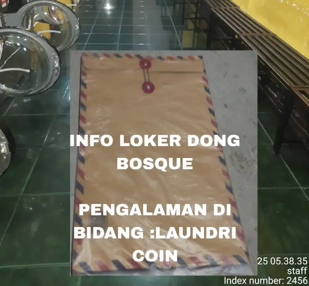 CARI LOWONGAN KERJA DI BIDANG LAUNDRI COIN