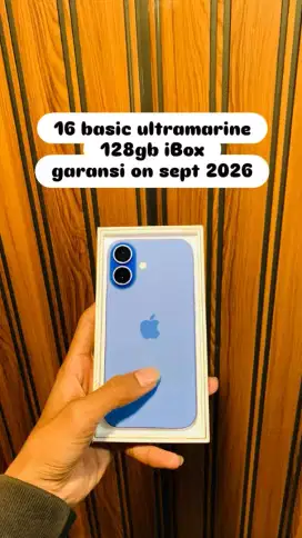 iphone 16 basic ultramarine 128gb iBox