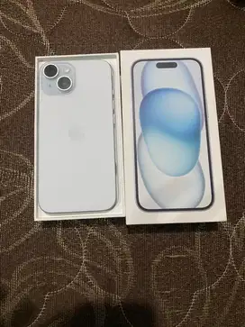 Iphone 15 256gb IBOX BLUE Garansi On Agustus 2026 Fullset Ori