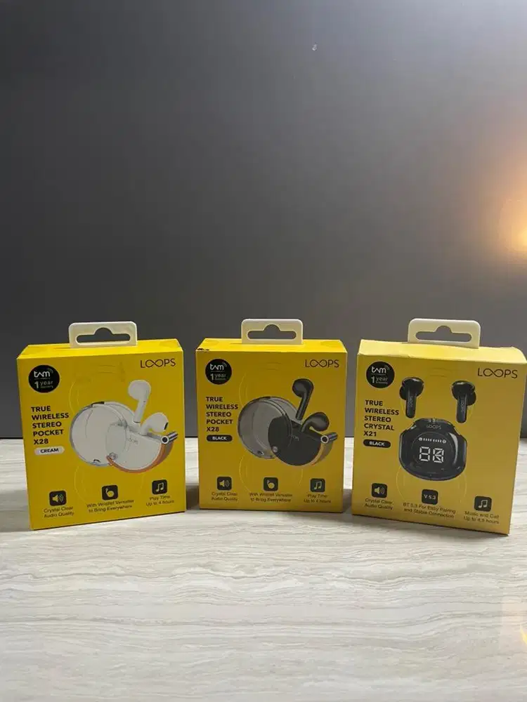 TWS Earphone Wireless merk Loops