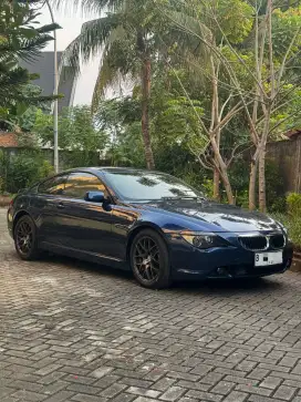 BMW 645Ci  V8 2004 Biru On Beige