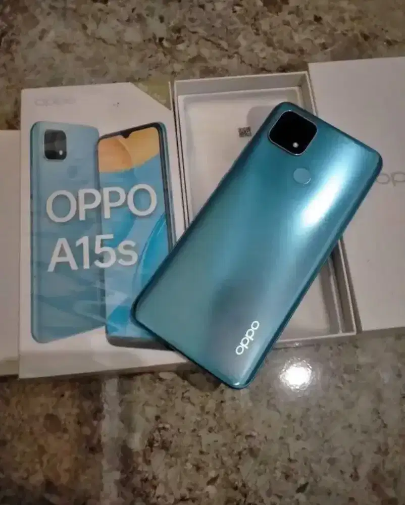 Oppo A15s 4/64 Hp dan dusbox