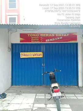 DISEWAKAN KIOS STRATEGIS PINGGIR JALAN RAYA KIMAJA