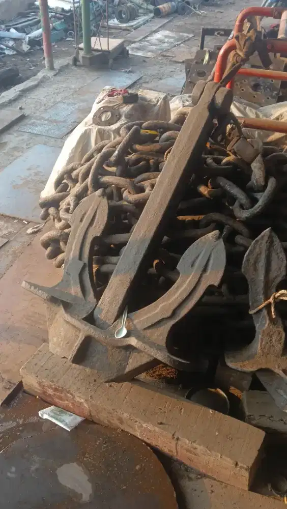 Jangkar kapal Stockless Anchor