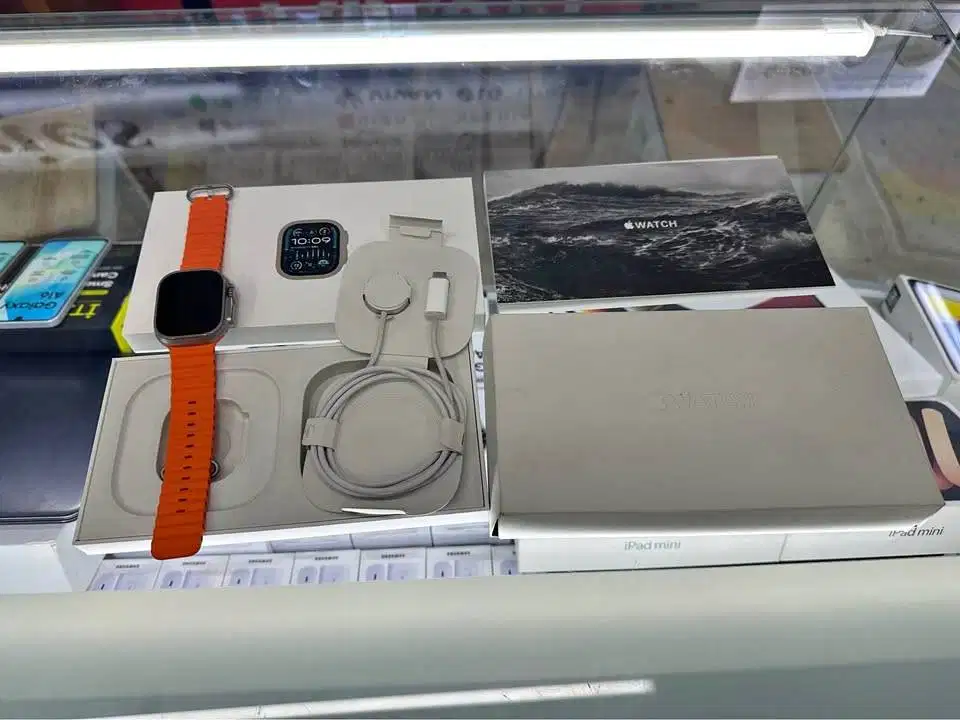 Second Apple Watch Ultra 2 49mm Ex Inter Fullset Mulus Lengkap