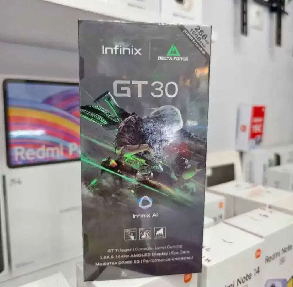 INFINIX GT 30 5G 8/256GB GARANSI RESMI 1 TAHUN