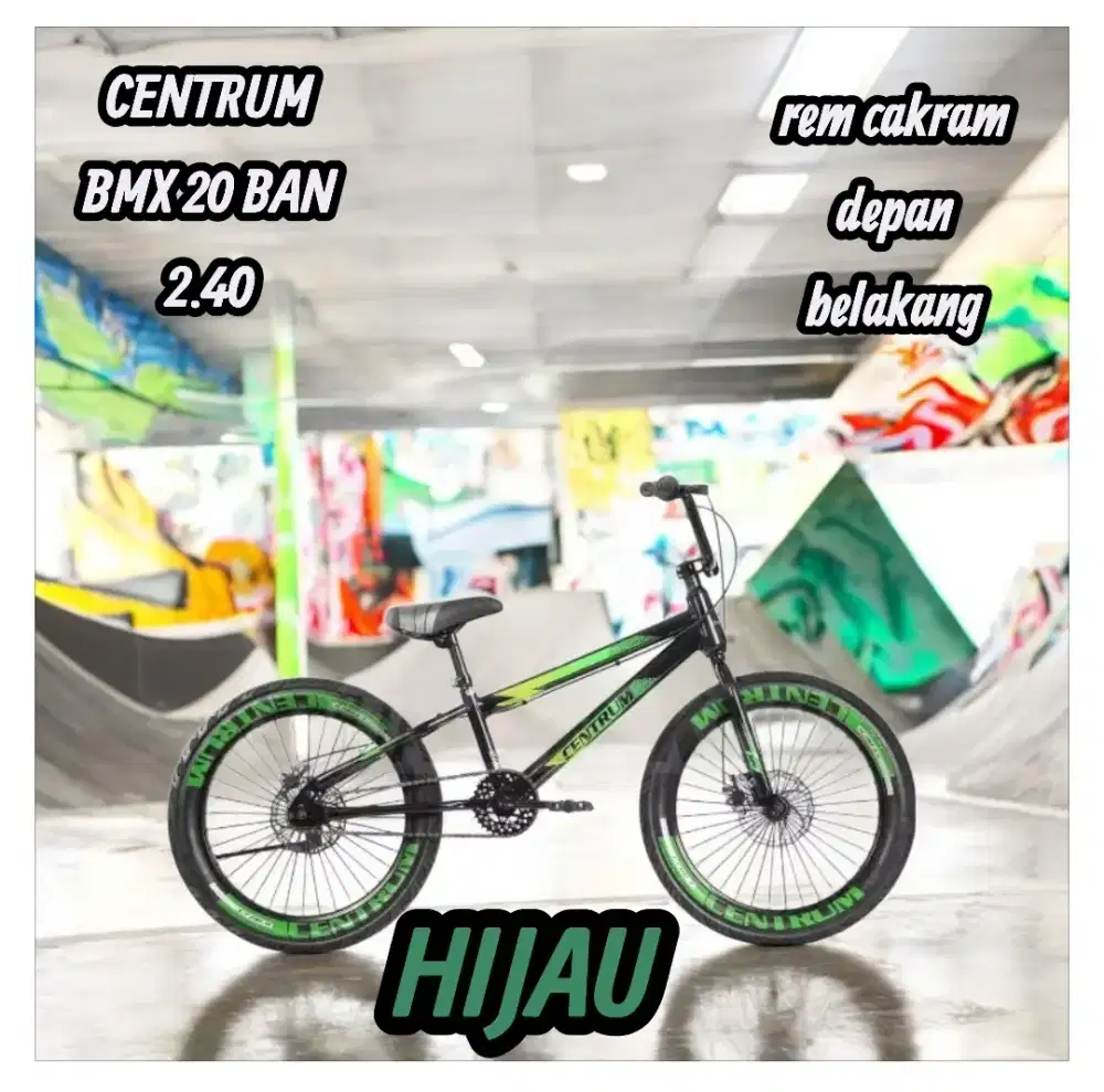 SEPEDA BMX 20 INCH BARU CUMA 545 BAN 2.40