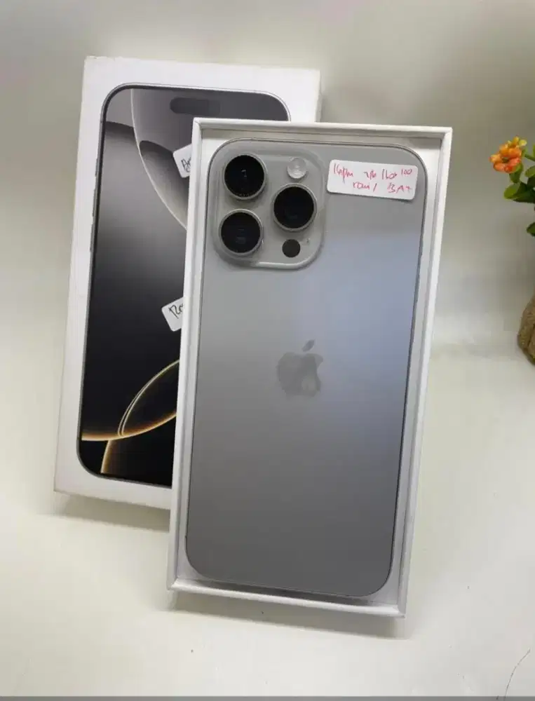 Second Iphone 16 promax 256 Garansi resmi