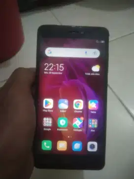 Hp Xiaomi Not 4  ram 3/32gb. Mulus normal tinggal tinggal  pk