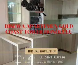 DI SEWAKAN Apartemen gold coast tower Honolulu