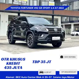 BERGARANSI Toyota Fortuner VRZ GR Sport AT 2022