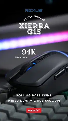 Mouse Gaming Rexus Xierra G15