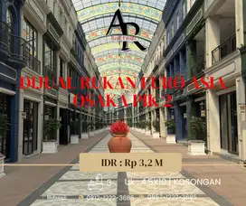 dijual Rukan Euro Asia Osaka pik 2