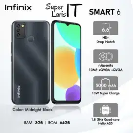 Jual murah HP second Infinix smart6