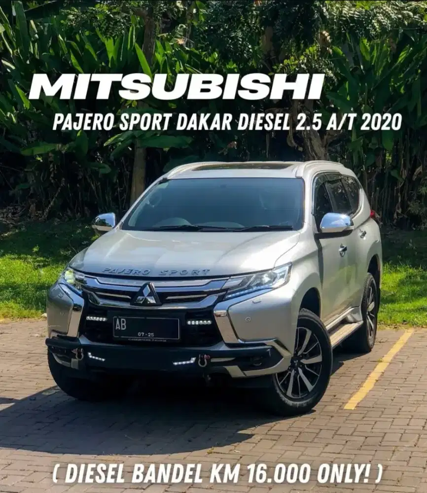 For Sale All New Pajero 2020 Silver, Low KM, Original, Barang Antik