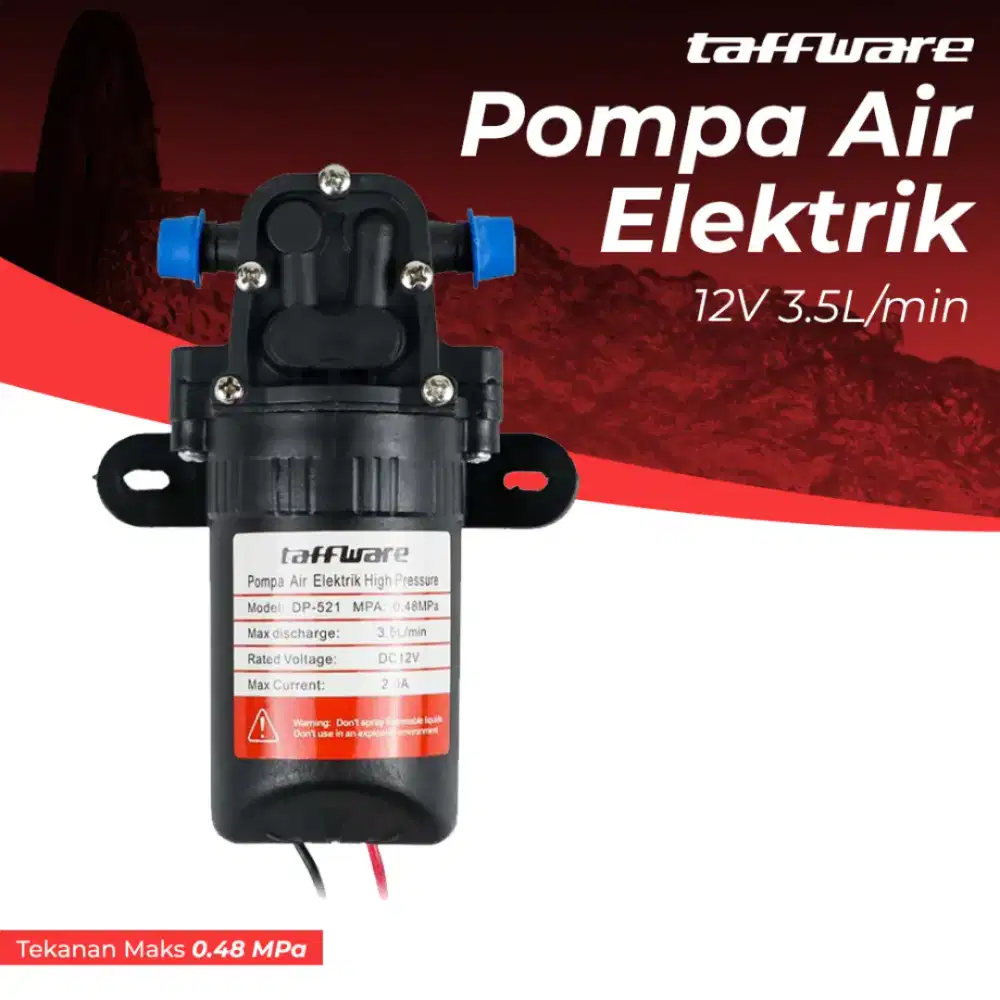 Pompa Air Elektrik High Pressure Water Pump 12V