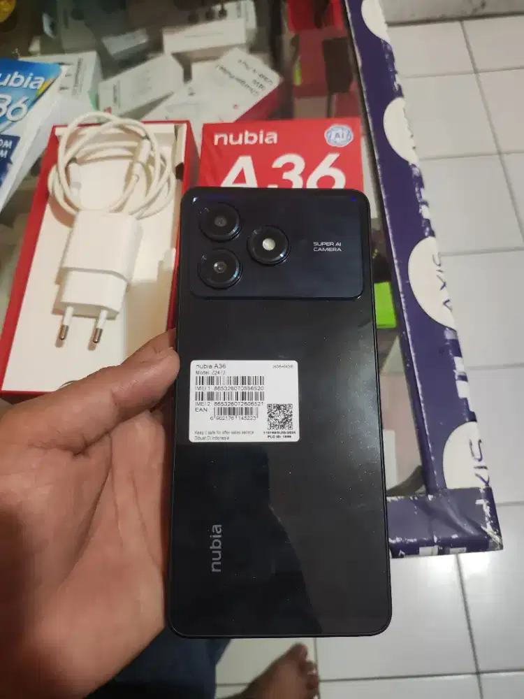 Nubia A36 4/64 Garansi masih panjang second