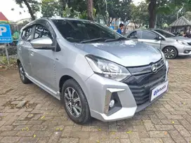 DP MURAH Daihatsu Ayla 1.2 R Bensin-MT 2021 Silver C6VIF