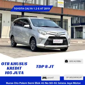 KM 41RB Toyota Calya 1.2 G Automatic 2019