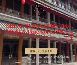 Dijual Rukan Euro Asia Osaka Tipe Korea  PIK 2