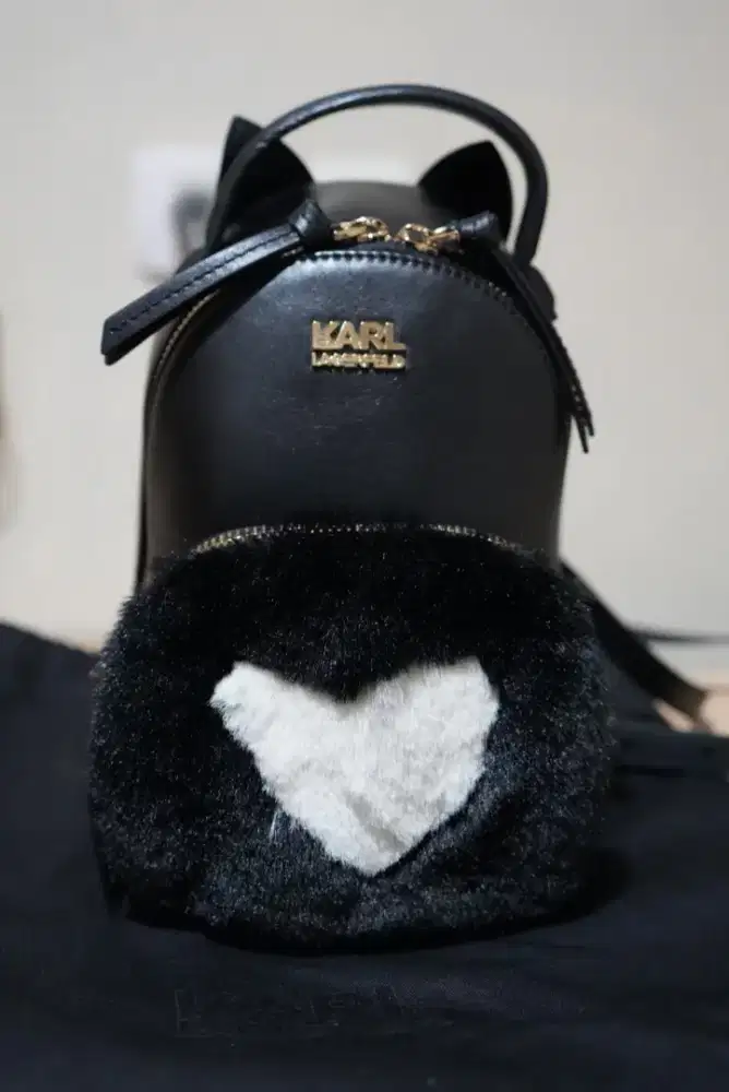 Authentic Karl Lagerfeld Cat Love Bag