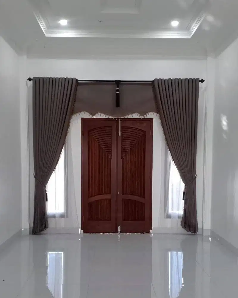 Produsen Tirai Gorden Jendela Gordyn Mewah Hordeng Model Terbaru Murah