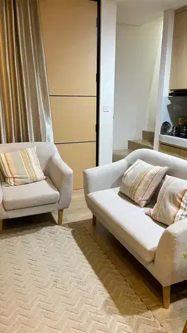 Sofa 2 seater + 1 seater + 3 bantal