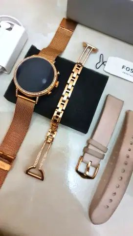 Smartwatch Fossil Gen 4 Warna Rose Gold