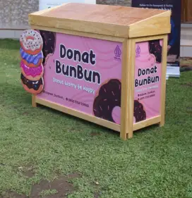 MEJA DONAT PORTABLE